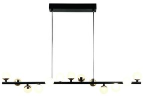 Pendente Fuxico Retangular 95X17Cm Led 30W 3000K Bivolt | Bella Ilumin...