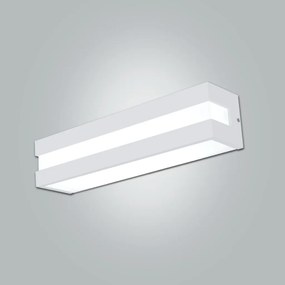Arandela Modular Retangular 32X11,5X10,5Cm 01Xe27 Metal E Acrílico | U... (AV-M - Avelã Metálico)