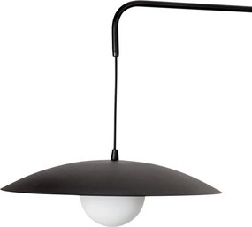 Arandela Zen 40X99,2X43,3Cm 1Xg9 Braço Haste E Cúpula Alumínio E Globo... (BT - Branco Texturizado)