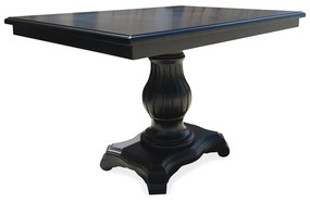 Mesa de Jantar Antique Retangular Madeira Maciça Eucalipto Design Clássico