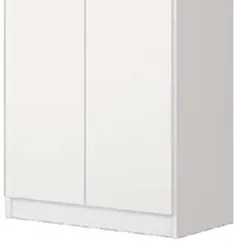 Guarda Roupa Multiuso Margarida 02 Portas de Abrir Branco - Henn