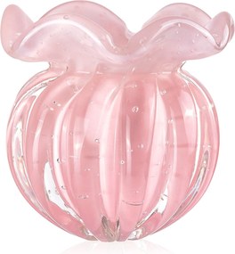Vaso Murano Trouxinha Torcello PP - Jade Rosa  Jade Rosa