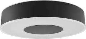 Plafon Led De Sobrepor Dimerizável Preto 33,5w 127v Infuse