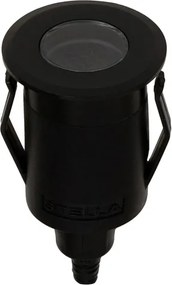 Embutido De Solo Led Preto 1w 24° 3000k Ip67 Way