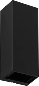 Arandela Led Abs 5w 3000k Ip65 0 A 60&amp;amp;#xB0; Block - PRETO