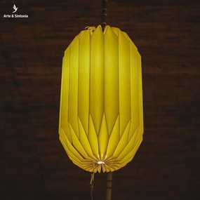 Luminária em Papel Origami