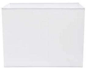 Cupula Para Abajur Tecido Branco 40Cm