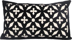 Capa Almofada Provence Star Preto 30x50cm