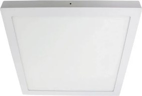 Plafon Led Sobrepor Branco 48W 60X60cm Yamamura - LED BRANCO FRIO (6000K)
