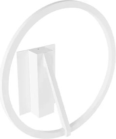 Arandela Led Dimerizavel Aluminio 15W 3000K Circle - BRANCO