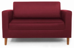 Namoradeira Decorativa Gabriela Suede Bordô