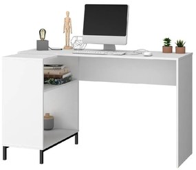 Mesa de Computador Escrivaninha Square Branco