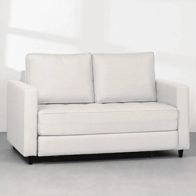 Sofá-Cama Mira Casal Trama Miúda Aveia - 1,50m - Sofá Cama Belize Casal Trama Miúda Aveia - 1,50m