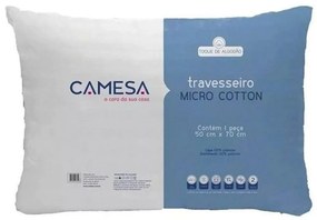 Travesseiro Antialérgico Micro Cotton 50X70Cm - Camesa