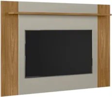 Painel TV 55 Pol Extensível até 180cm Lana Nature/Off Flex L06 - Mpoze