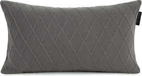 Almofada de Tricô Altenburg Amara 30x50 - Cinza Aço  Cinza Aço