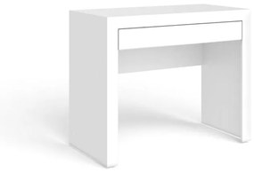Escrivaninha Mesa Home Office 1 Gaveta Computador Branco