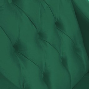 Poltrona Classic Suede Verde Bandeira Pés Palito Sala, Quarto, Decoração