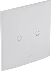 Placa Cega 4x4 Pl&amp;#xE1;stico Branco Com Suporte Inova Pro