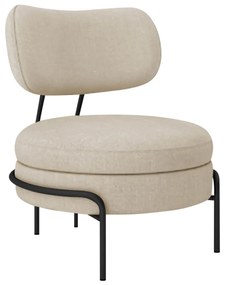 Kit 2 Poltronas Decorativas Luxo Moderna Sala de Estar Recepção Mimo Bouclé