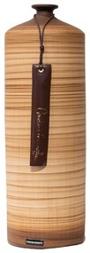 Vaso Garrafa Decorativo em Cerâmica Carolina Haveroth – Bamboo Fosco