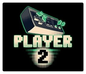 Kit 2 Mousepad Gamer Player 1 e Mousepad Player 2