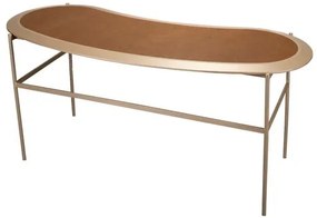 Escrivaninha Eternity Tampo Champagne Recouro Caramelo - 77451 Sun House