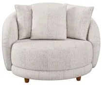 Kit 2 Poltronas Decorativa para Sala Pés Madeira Kaly M22 Sintético Ca