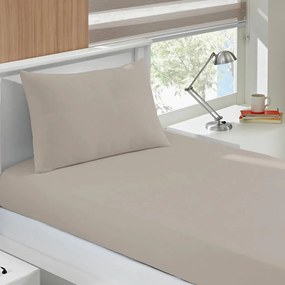 Jogo De Cama Solteiro 2 Peças 150 Fios Microfibra - Lençol E Fronha -... (Verde-Menta)
