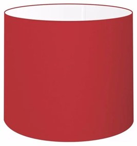 Cúpula Abajur Cilíndrica Cp-7010 Ø25x25cm Bordô
