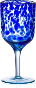 Taça de Vidro p/ Água e Suco - Azul  Azul