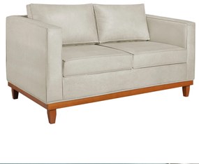 Sofá 3 Lugares Europa 180 cm Estilo Conforto e Elegância Linho - ADJ Decor