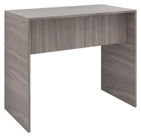Mesa Escrivaninha Escritório Home Office Cinza Carvalho