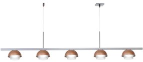 Pendente Bros Simétrico 25X12X120Cm Metal Alumínio E Vidro 05Xg9 - Old... (PRETO)