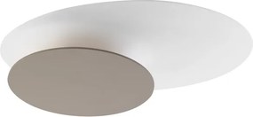 Plafon Led De Sobrepor 8w 2700k Ø30cm Mushroom - AREIA
