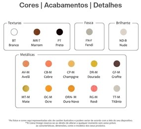 Luminária De Embutir Home Quadrado Halopin 2Xg9 25X25Cm Metal | Usina... (BT - Branco Texturizado + BR-F - Branco Fosco)