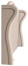 Cabeceira Cama Box Casal 140cm Antibes Z37 Linho Areia - Mpozenato