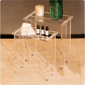 Banco de Acrílico Les Arcs  MDO2