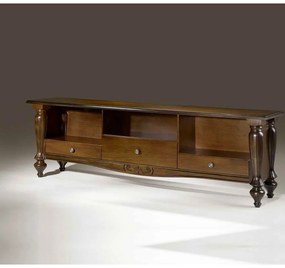 Rack Imperium 3 Gavetas 170cm Madeira Maciça