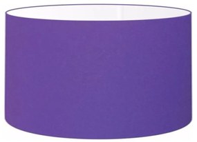Cúpula abajur cilíndrica cp-8026 Ø55x25cm roxo