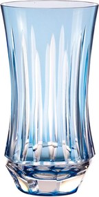 Copo de Cristal Mozart Basic Lapidado P/ Long Drink 430ml Azul Claro - 66