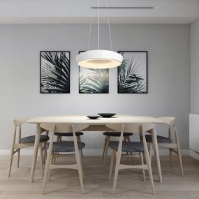 Pendente Led Aluminio 25,2W 3000K Apollo - BRANCO