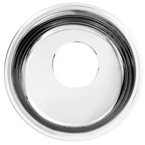 Cuba de Embutir/Sobrepor Docol Riva 30x14 cm em Aço Inox Alto Brilho Sem Válvula