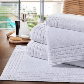 Toalha de Piso Para Hotel Platinum 50x80cm - 700g/m2