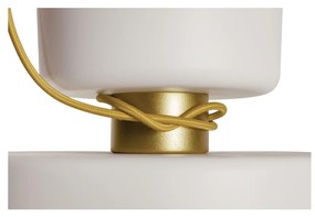 Pendente Cacharrel Ø29,5X29Cm 1Xe27 | Usina 16718/30 (BT / BT - Branco Texturizado / Branco Texturizado)