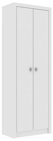 Armário Estante Alto para Escritório Home Office ME4105 MDP Branco G69 - Gran Belo