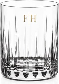 Copo de Whisky Cristal Lapidado - Incolor - 66 Incolor - 66