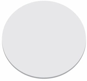 Disco Circular 30cm Branco P/ Lustre Tampa Luminaria 2mm x30cm Td-6004