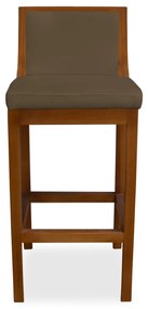 Kit 2 Banquetas Decorativa Josi Veludo Marrom