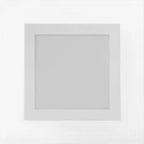 Plafon Led Sobrepor Quadrado 16w Branco Lisboa